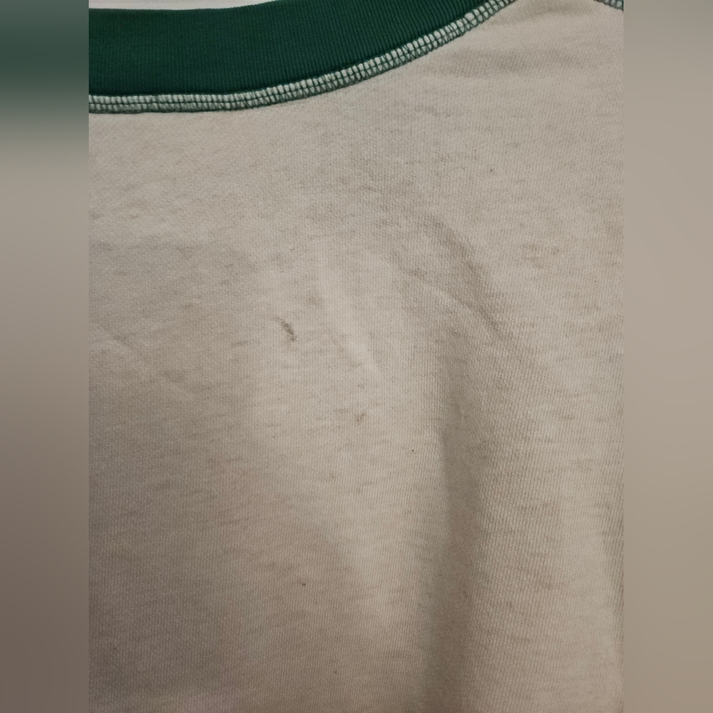Le Tigre Cream and Green Sweater XL - Picture 4 of 5